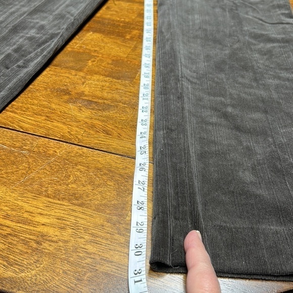 High waisted dress corduroy pants NWT buckle that lays flat with 2 snap 3 sizes - Picture 10 of 17